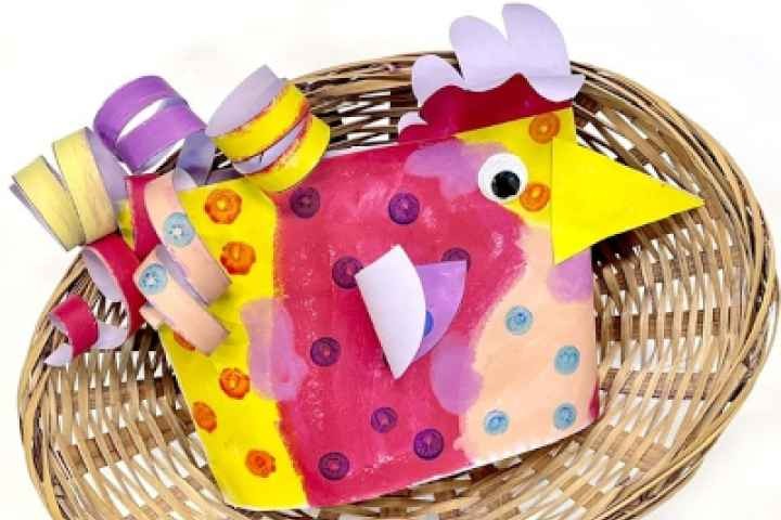 Euroa Library - Paper Chickens