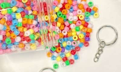 Shepparton Library - Pony Bead Key Rings