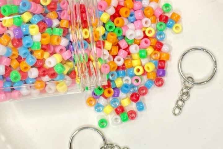Shepparton Library - Pony Bead Key Rings