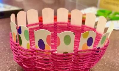 Avenel Library - Basket Weaving