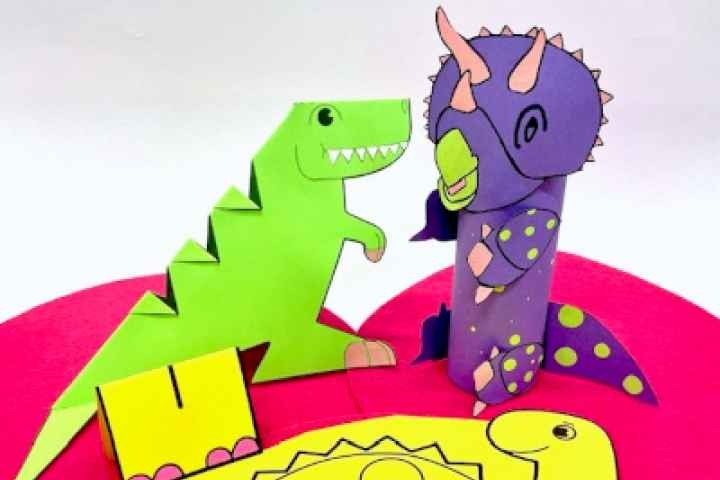 Cobram Library - Dino Craft Party
