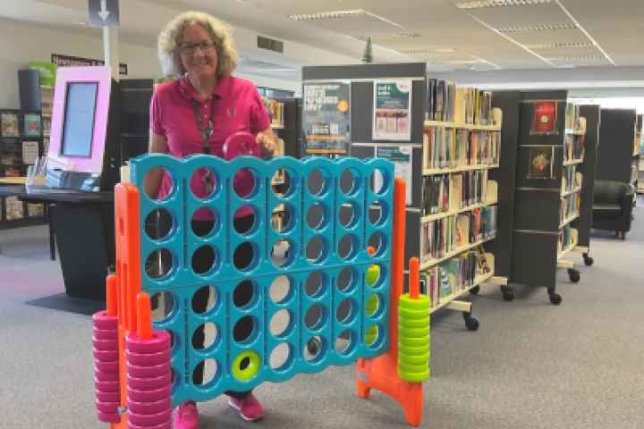 Tatura Library - Giant Connect 4