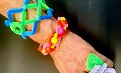 Nathalia Library - Pipe Cleaner Jewellery