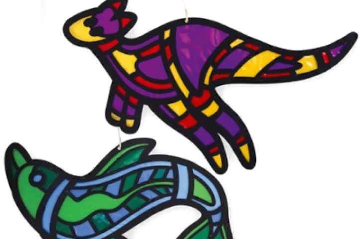 Tatura Library - Stained Glass Animals
