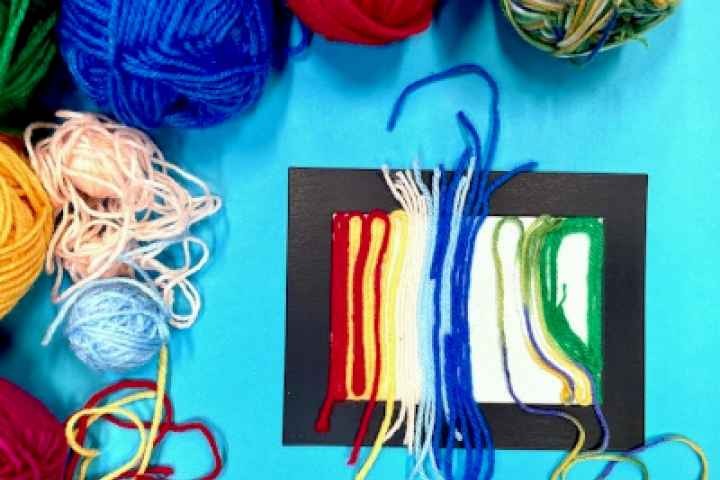 Euroa Library - Textural Wool Painting
