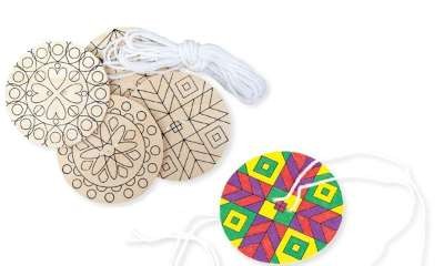 Nagambie Library - Wooden Hand Spinners