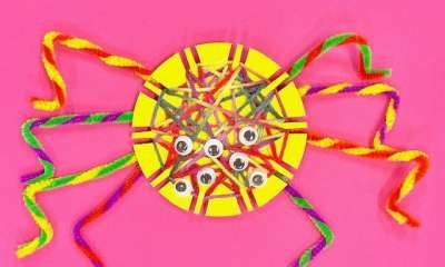 Cobram Library - Wriggly Wrapped Spiders